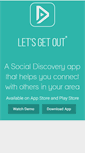 Mobile Screenshot of letsgetout.com